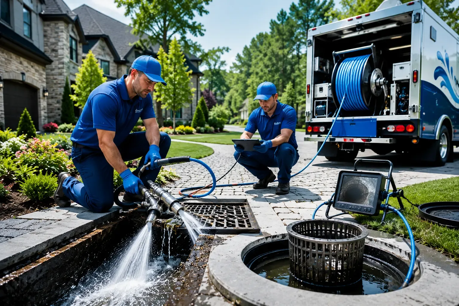 Local outdoor drain cleaning professionals in East Canaan, CT